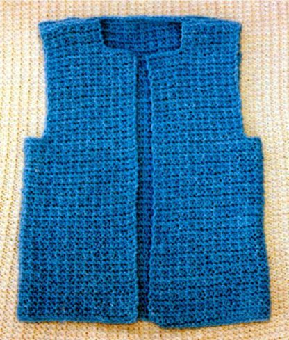 Quick Knit Vest - - Knit ePattern