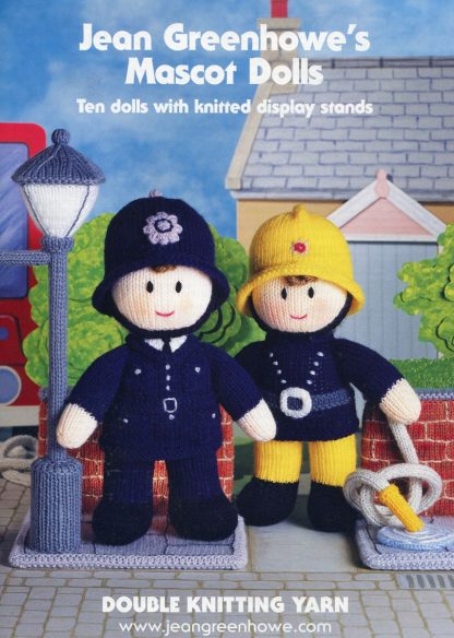 Jean Greenhowe's Mascot Dolls  - Toy & Doll Knitting Patterns