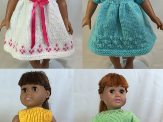 Days of the Week Dresses, Book 1 for 18-Inch Dolls