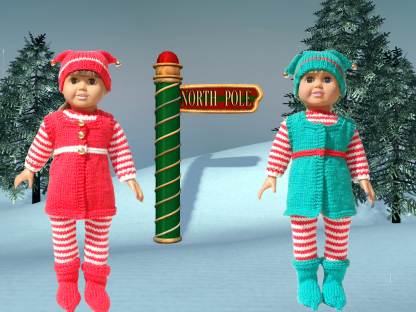 Santa's Elves - For 18-Inch Dolls - Image 2