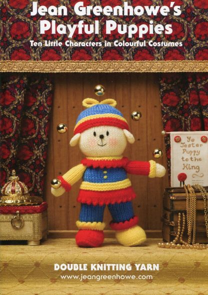 Jean Greenhowe's Playful Puppies  - Toy & Doll Knitting Patterns