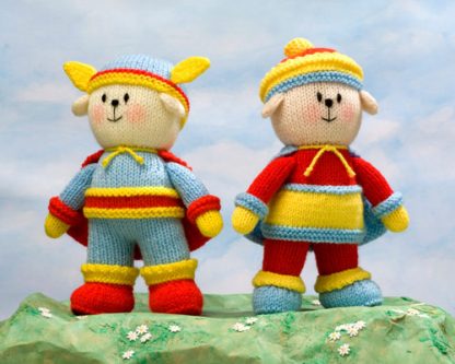 Jean Greenhowe's Playful Puppies  - Toy & Doll Knitting Patterns - Image 9