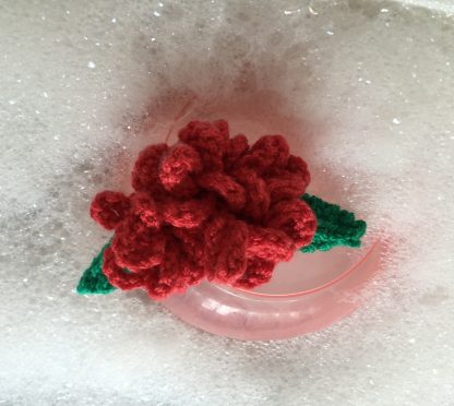 Chrysanthemum Dish Scrubber - - Knit ePattern  - Image 2