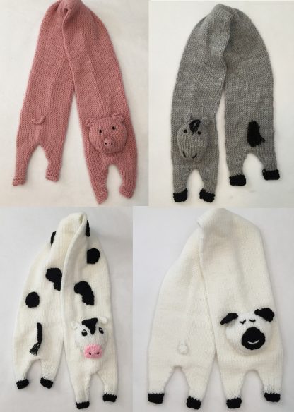 Barnyard Scarves - - Knit ePattern 