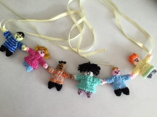 Parade of Kids Crib Hanging Toy - - Knit ePattern 
