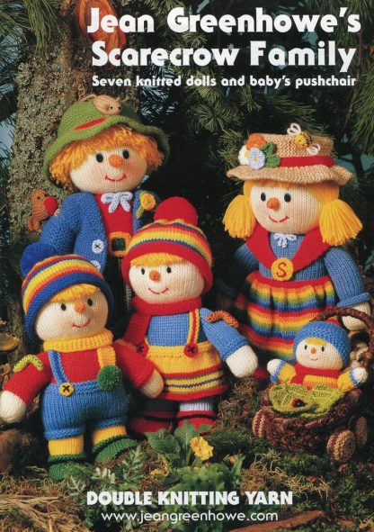 Jean Greenhowe's Scarecrow Family - Toy & Doll Knitting Patterns