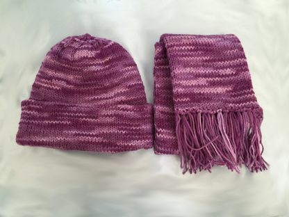 Double Knit Hat, with Matching Scarf - - ePattern  - Image 2