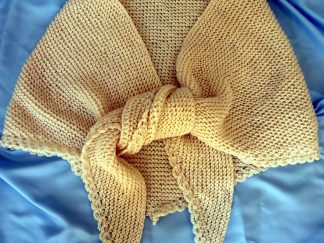Easy Knit Shawl - - Knit ePattern 