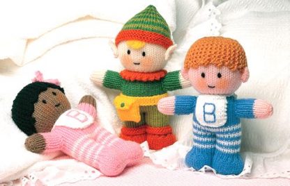 Jean Greenhowe's Little Gift Dolls  - Toy & Doll Knitting Patterns - Image 3