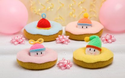 Jean Greenhowe's Donut Delights  - Toy & Doll Knitting Patterns - Image 6