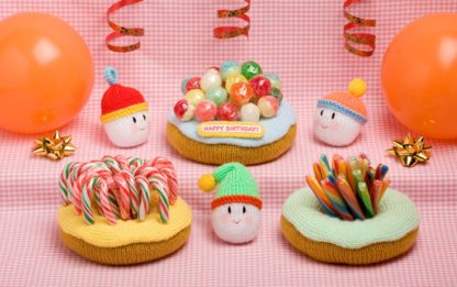 Jean Greenhowe's Donut Delights  - Toy & Doll Knitting Patterns - Image 3