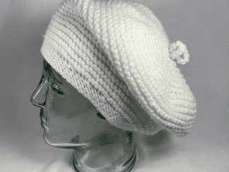 Roomy Easy Knit Hat - - Knit ePattern 