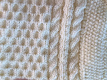 Baby Aran Sweater- - Knit ePattern  - Image 2
