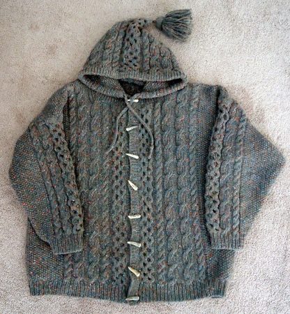 Aran Jacket - - Knit ePattern  - Image 2
