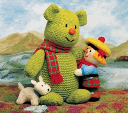 Jean Greenhowe's Mac Scarecrow Clan  - Toy & Doll Knitting Patterns - Image 13