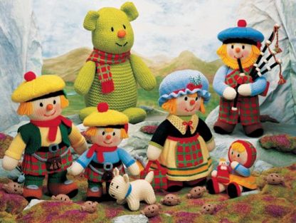 Jean Greenhowe's Mac Scarecrow Clan  - Toy & Doll Knitting Patterns - Image 5