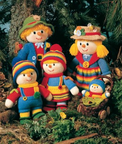 Jean Greenhowe's Scarecrow Family - Toy & Doll Knitting Patterns - Image 11