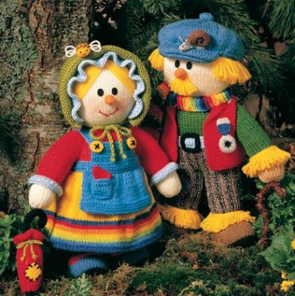 Jean Greenhowe's Scarecrow Family - Toy & Doll Knitting Patterns - Image 3