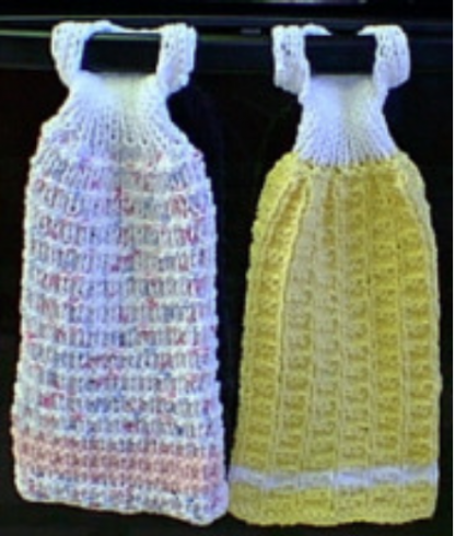 Hanging Hand Towel - - Knit ePattern 