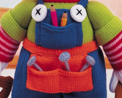 Jean Greenhowe's Tradesmen Clowns  - Toy & Doll Knitting Patterns - Image 11