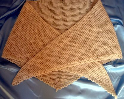 Easy Knit Shawl - - Knit ePattern  - Image 2