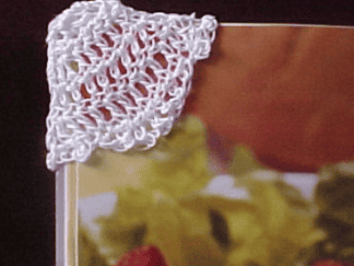 Crochet Corner Book Marker - - Free PDF Download