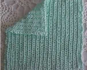 Knit Fisherman Rib Dishcloth - - Free PDF Download