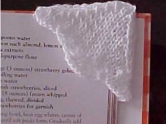 Knit Corner Book Marker - - Free PDF Download