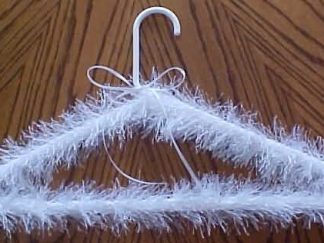 Knit Fun Fur Hanger Cover - Free PDF Download