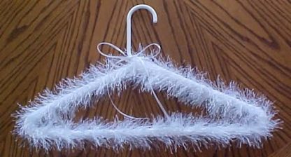 Knit Fun Fur Hanger Cover - Free PDF Download