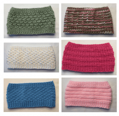 An Array of Headbands A “6-Pack” of Patterns!
