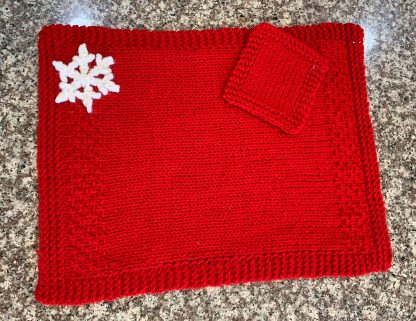Holiday Placemat and Optional Coaster - Image 2