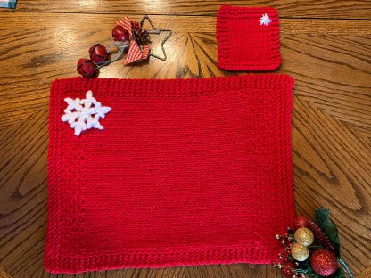 Holiday Placemat and Optional Coaster - Image 3