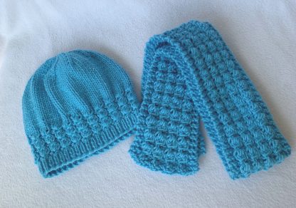 Winter Iceberg Neck Scarf and Hat - Image 4