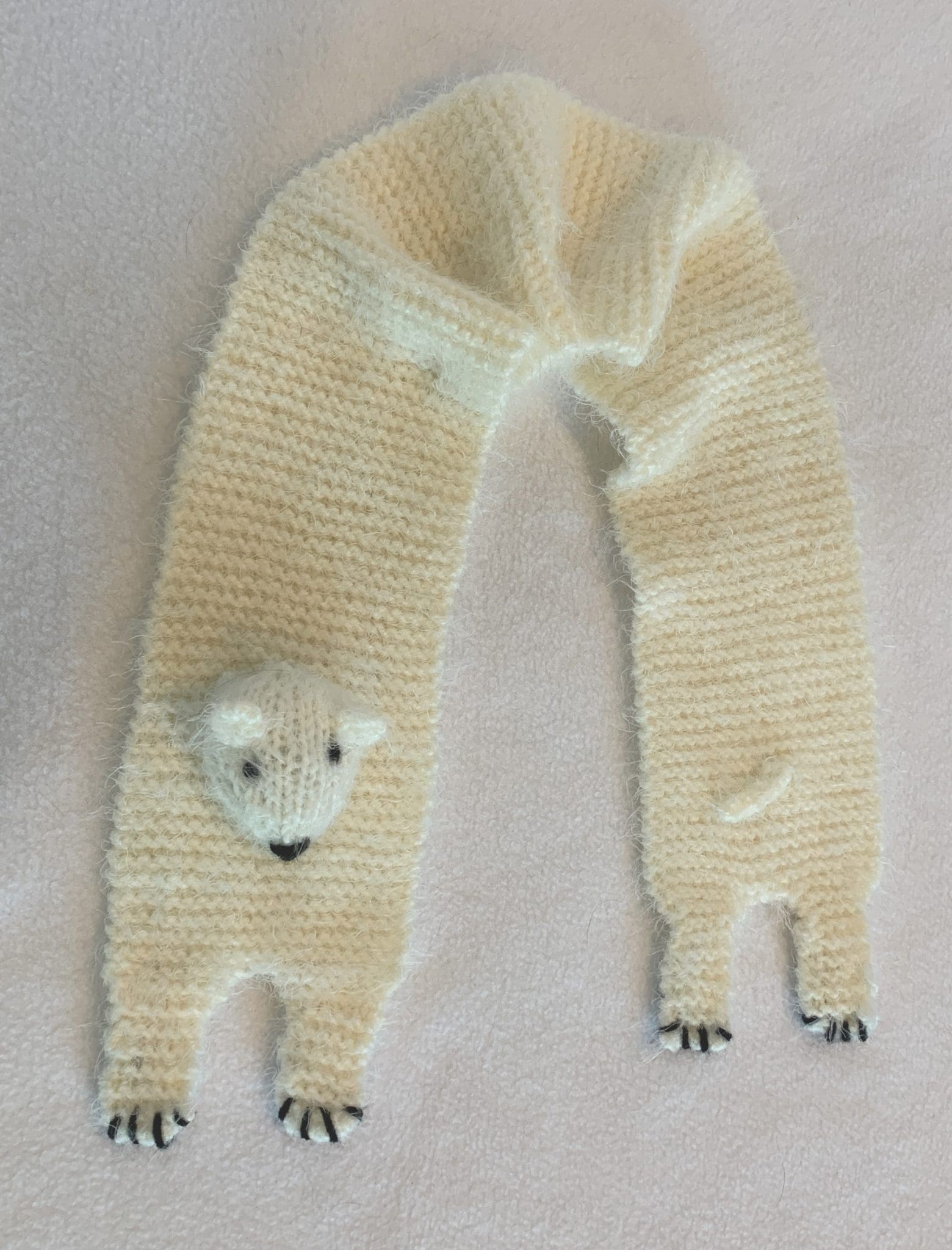 polar bear knitting pattern free