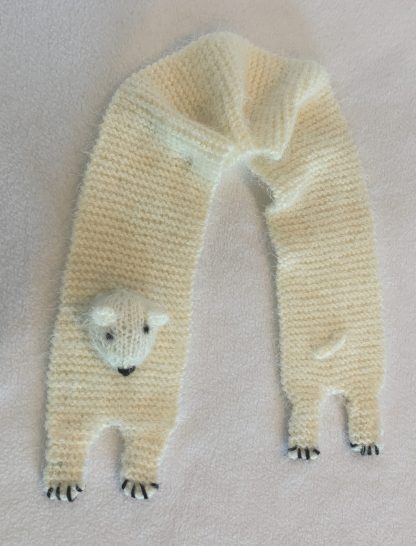 Polar Bear Scarf - Knitting ePattern - Image 2