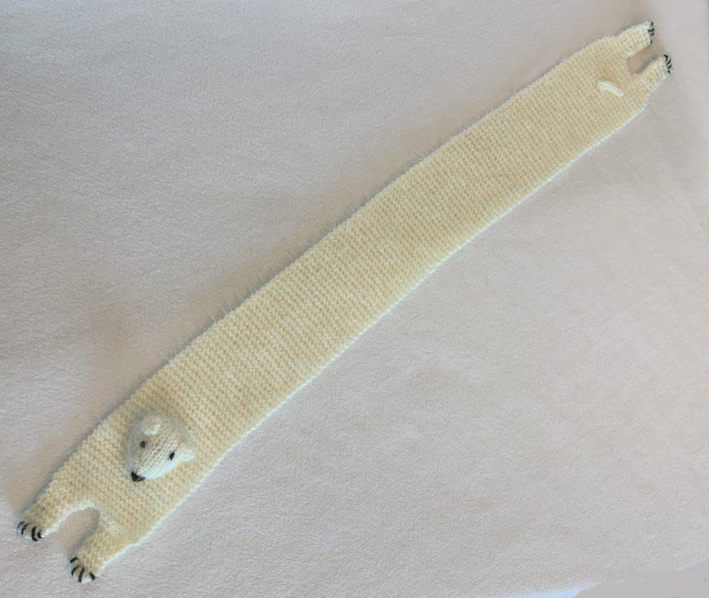 Polar Bear Scarf - Knitting ePattern — Frugal Knitting Haus