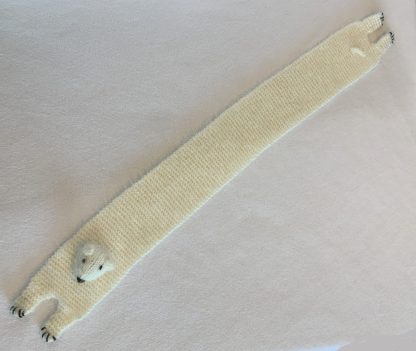 Polar Bear Scarf - Knitting ePattern - Image 3