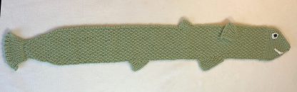 Ferdy the Fish Scarf - Knitting ePattern - Image 3