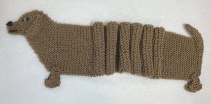 Weiner Dog Scarf - Knitting ePattern - Image 4