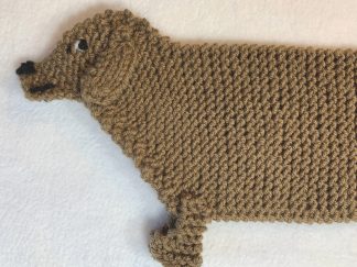 Weiner Dog Scarf - Knitting ePattern