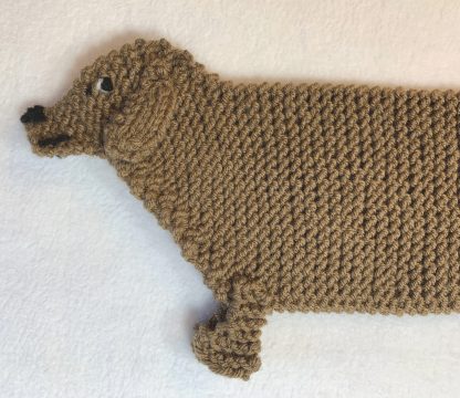 Weiner Dog Scarf - Knitting ePattern
