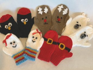 Winter “Holiday” Mittens for Kids