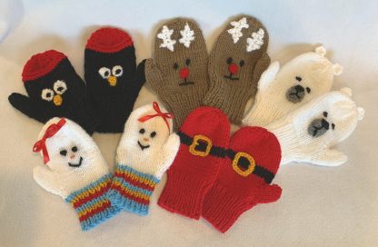 Winter “Holiday” Mittens for Kids