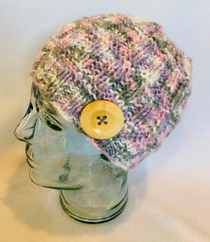 Bars and Ribs Hat and Scarf With Hand Warming Pockets - Image 2