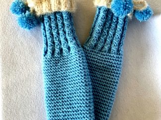 Fur Cuff House Slippers