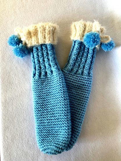 Fur Cuff House Slippers