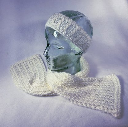 Gift Set Lace Scarf and Headband - Image 2