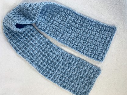 Reversible Waffle Stitch Scarf