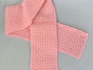Variable Basket Weave Scarf
